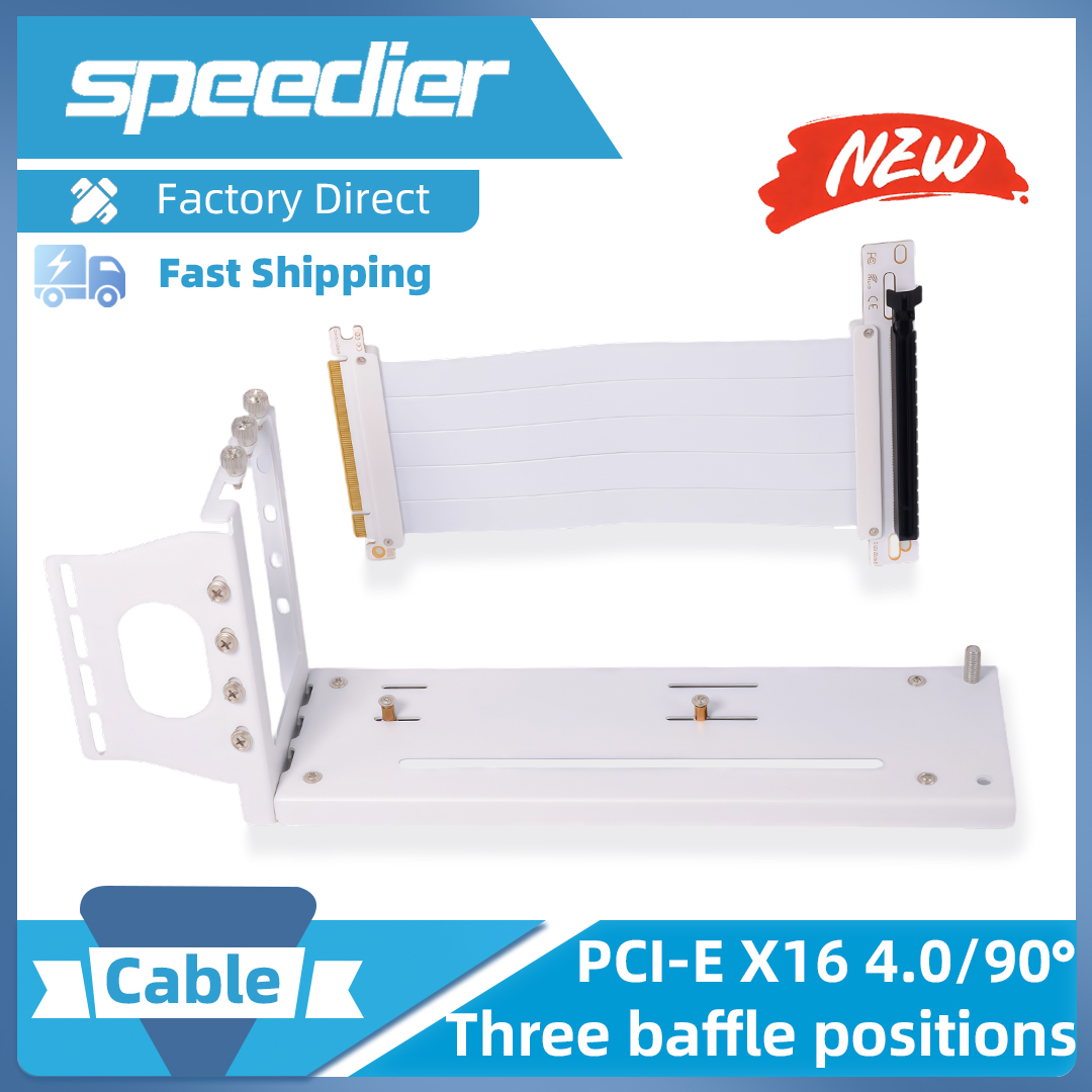 Pcie 4.0 X16 Riser Cable 90 Degree - Cavo di Estensione PCI-E 4.0 X16