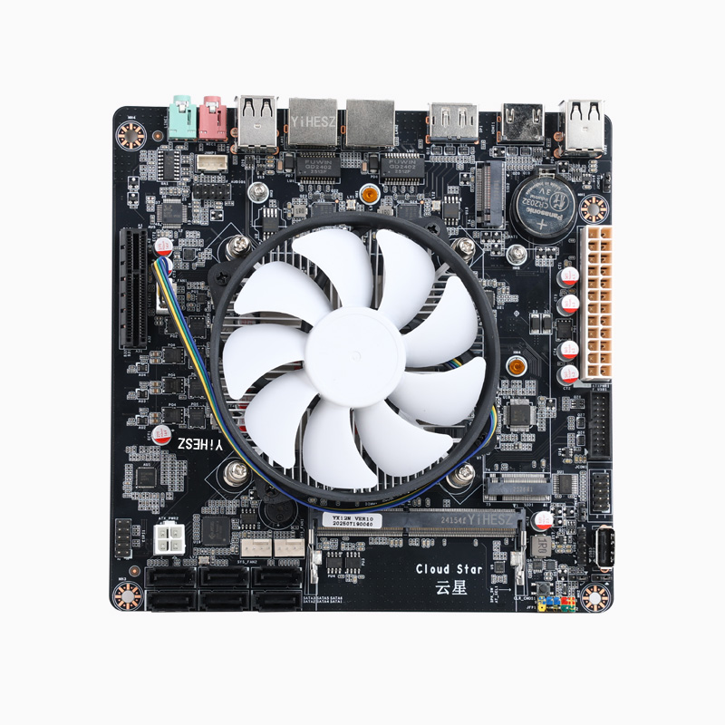 Nas Motherboard N100 6 Sata - Scheda Madre N100/N150 NAS DDR4 6*