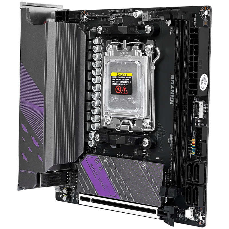 B650 Itx Motherboard Wifi - Scheda Madre JGINYUE AM5 Supporta Processori