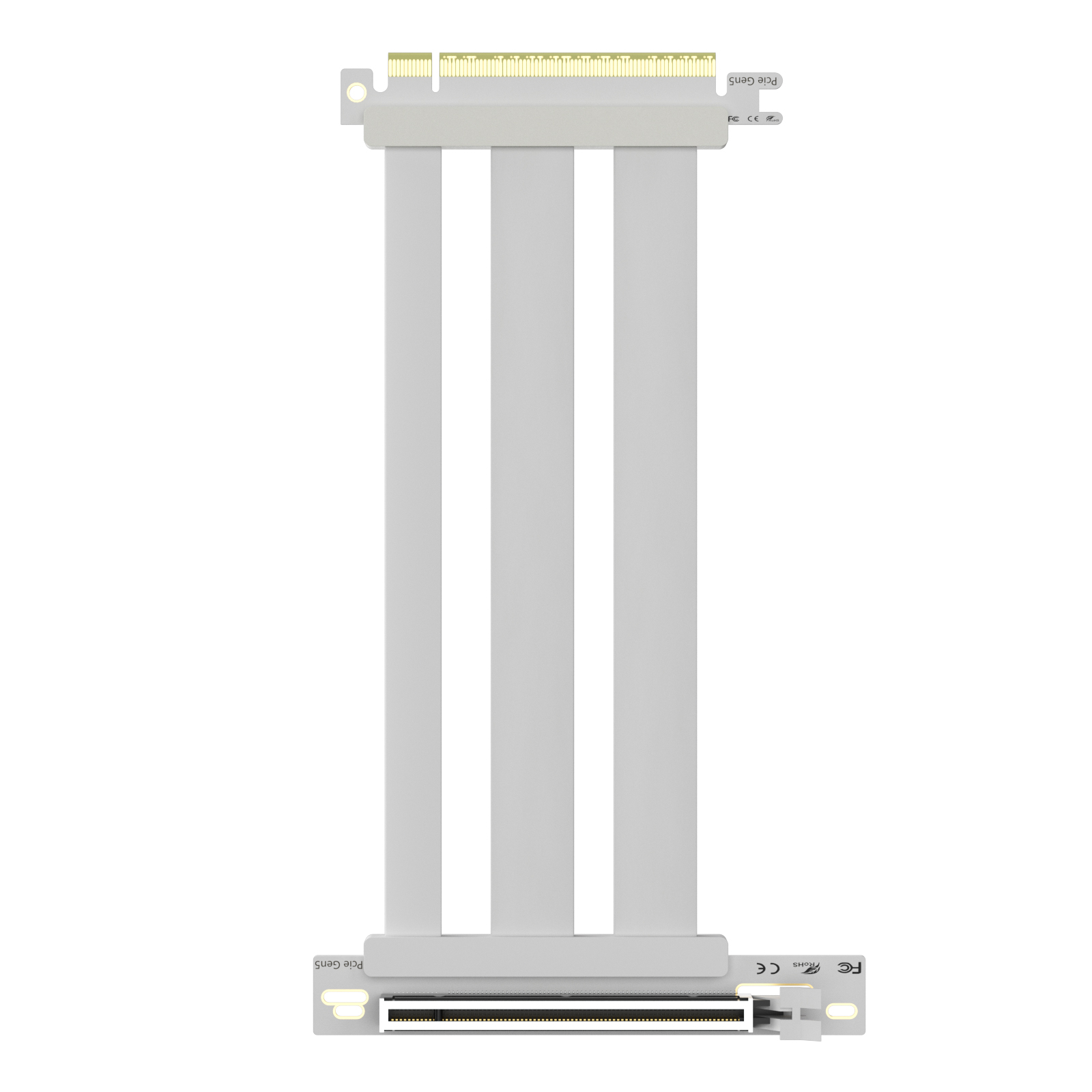 Pcie 4.0 X16 Riser Cable 90 Degree - Cavo Riser PCIE 5.0, Compatibile con