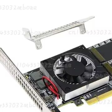 Quad M.2 Nvme Pcie Bifurcation Card - Adattatore PCIe 3.0 X8 Quad M.2