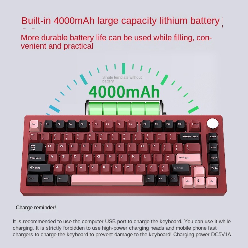 Kit Tastiera Meccanica HJSDZHI - Mechanical Keyboard Barebone Aluminum Gasket 75 recensione e prezzo