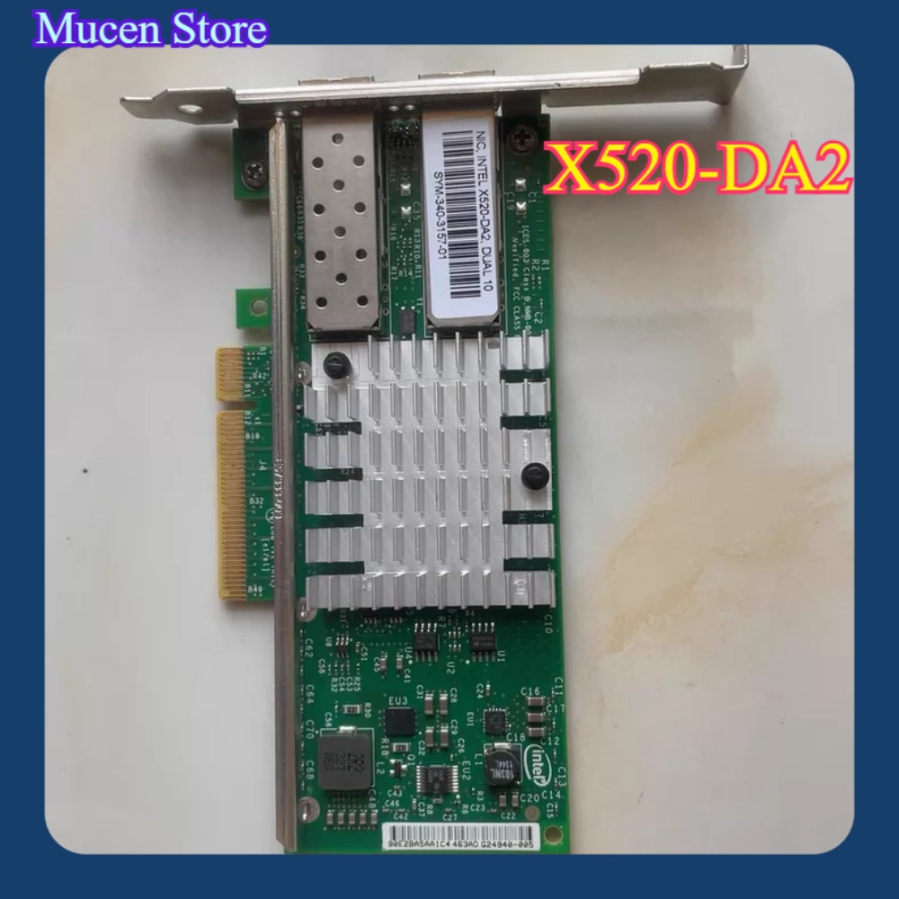 Scheda di rete NIC X520-DA2 10 - 10Gb Sfp+ Pcie Network Card Dual Port recensione e prezzo