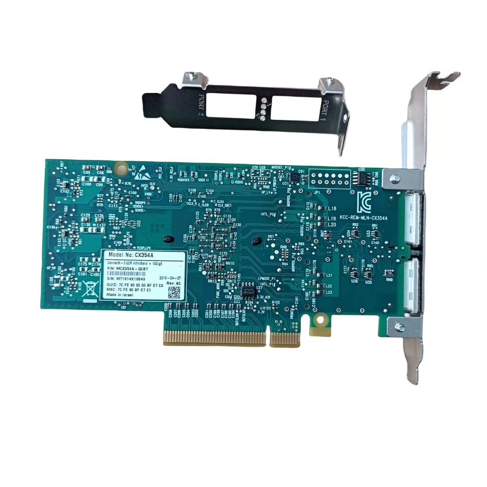 Mellanox MCX354A-QCBT Scheda d - 10Gb Sfp+ Pcie Network Card Dual Port recensione e prezzo