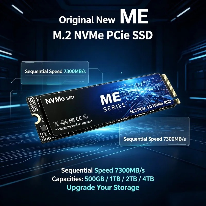 Nuovo SSD NVMe ME SERIES M.2 P - M.2 Nvme 4Tb Pcie 4.0 Ssd recensione e prezzo