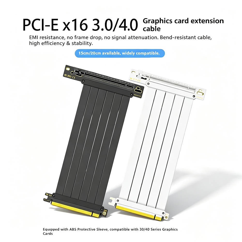 Cavo Riser GPU PCI‑E 4.0/3.0 X - Pcie 4.0 X16 Riser Cable 90 Degree recensione e prezzo