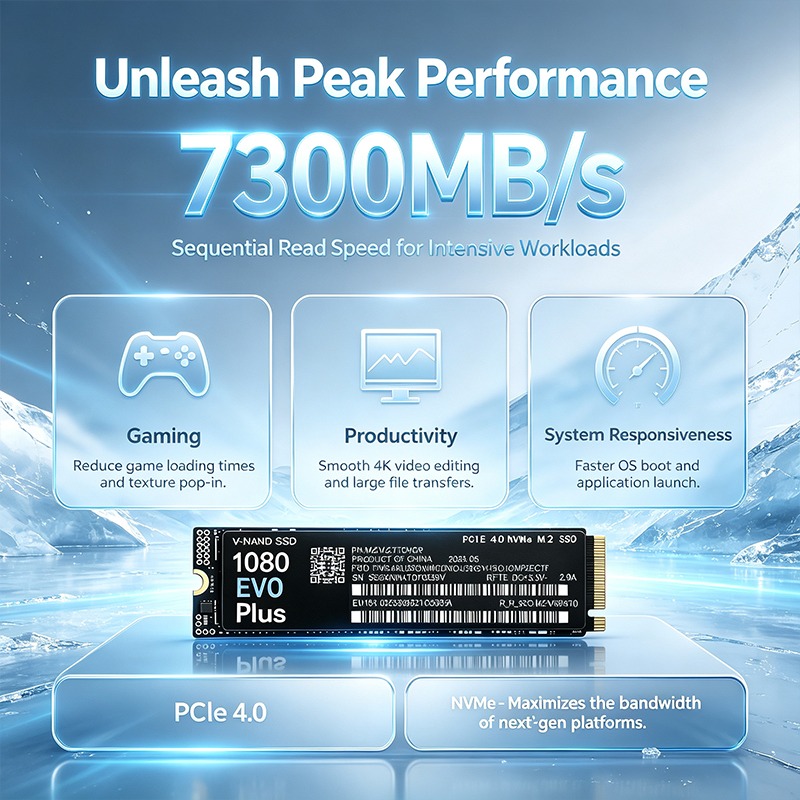 NUOVO Originale 1080 EVO Plus  - M.2 Nvme 4Tb Pcie 4.0 Ssd recensione e prezzo