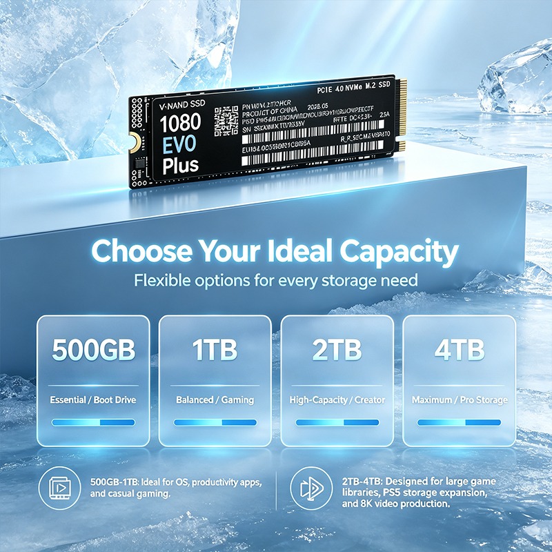 NUOVO Originale 1080 EVO Plus  - M.2 Nvme 4Tb Pcie 4.0 Ssd recensione e prezzo