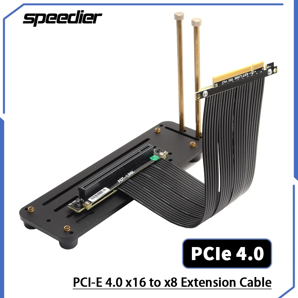 Riser PCI Express 4.0 X8 a X16 - Pcie 4.0 X16 Riser Cable 90 Degree recensione e prezzo