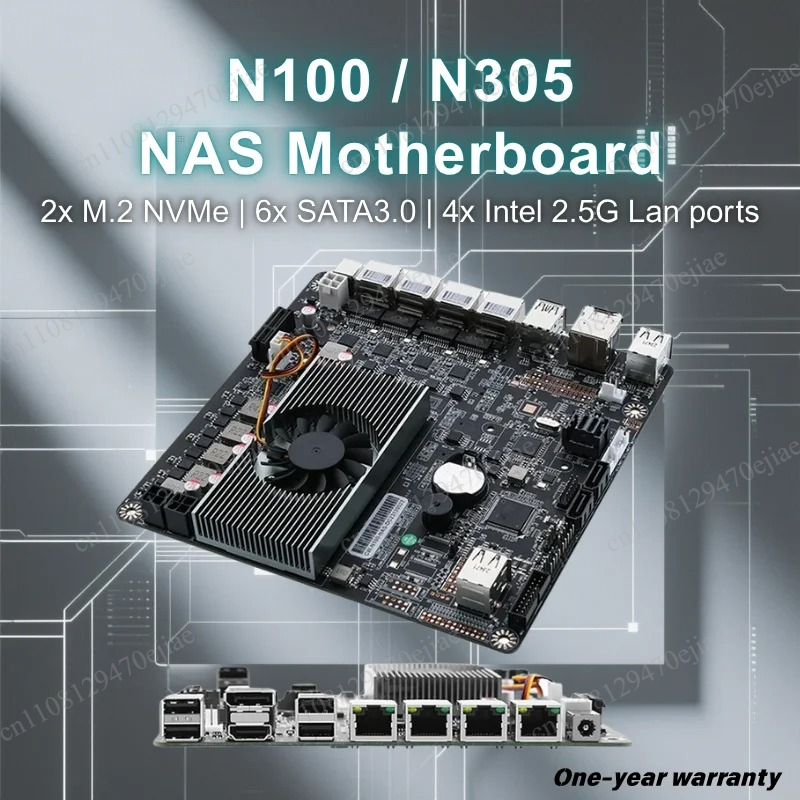 Scheda madre N100 Mini ITX NAS - Nas Motherboard N100 6 Sata recensione e prezzo