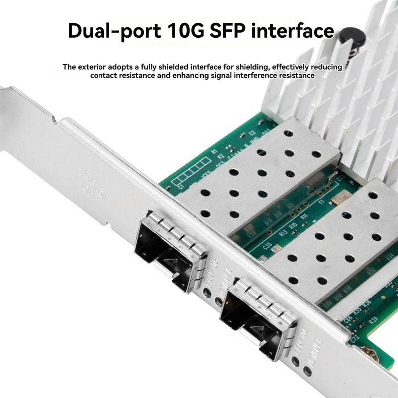 Scheda di rete efficiente X520 - 10Gb Sfp+ Pcie Network Card Dual Port recensione e prezzo